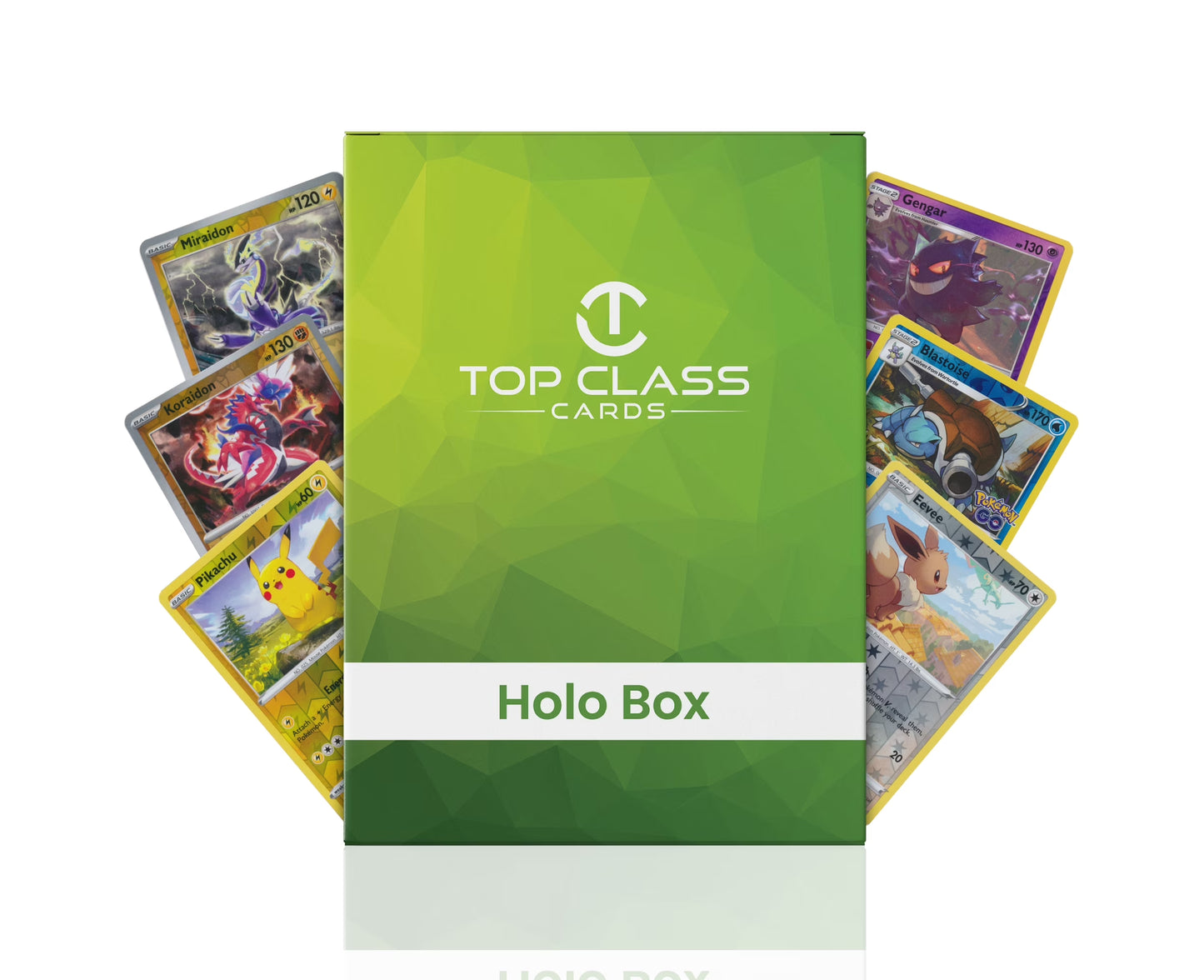 | Holo Box | 25 Cards ALL Reverse Holographic | Holo Cards Guaranteed | Compatible with Pokemon Cards
