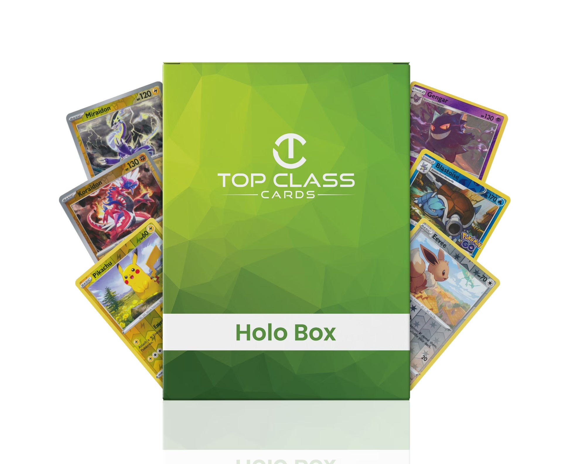 | Holo Box | 25 Cards ALL Reverse Holographic | Holo Cards Guaranteed | Compatible with Pokemon Cards