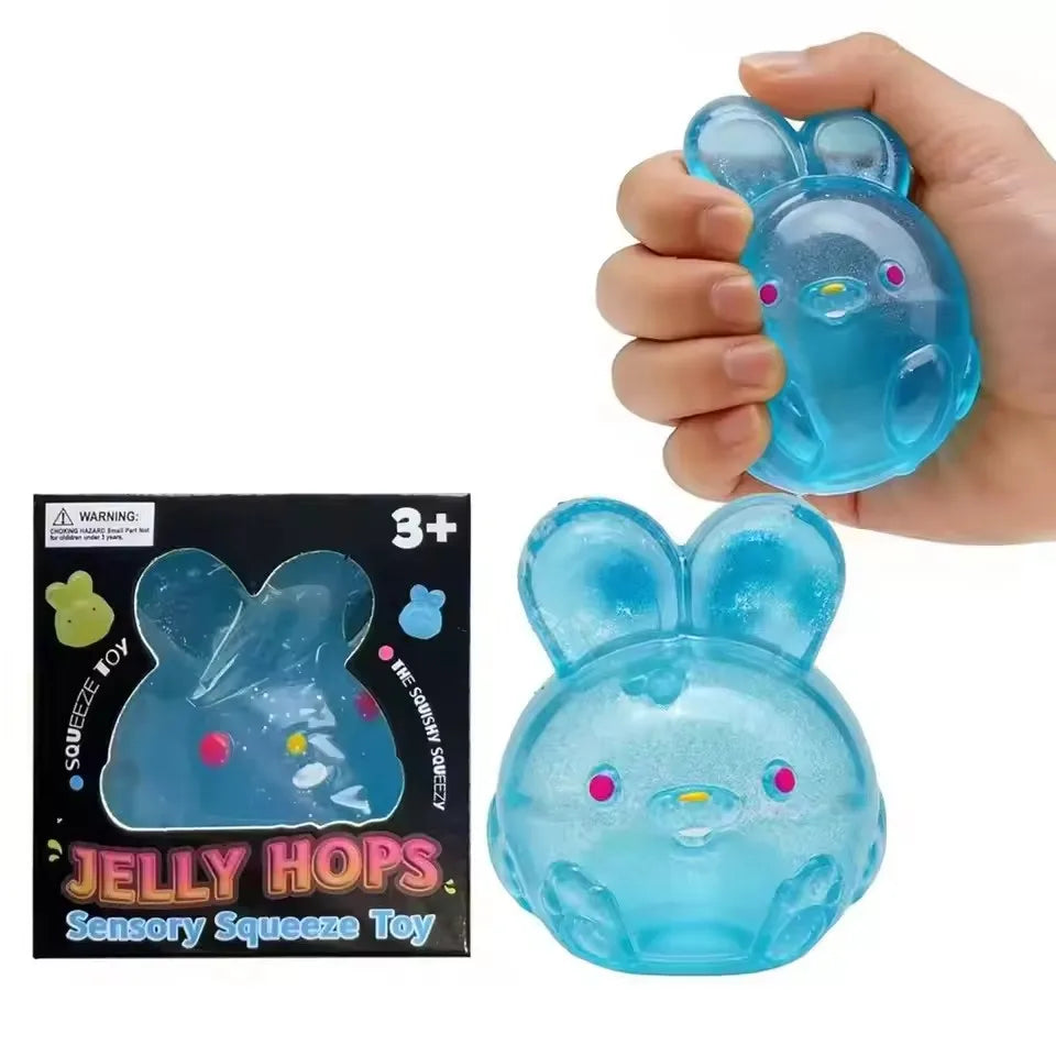 Hot Needoh Jelly Hops Scented Easter Needoh Squish Bunnies Sensory Fun Mysterious Sensory Experience Surprise Gift