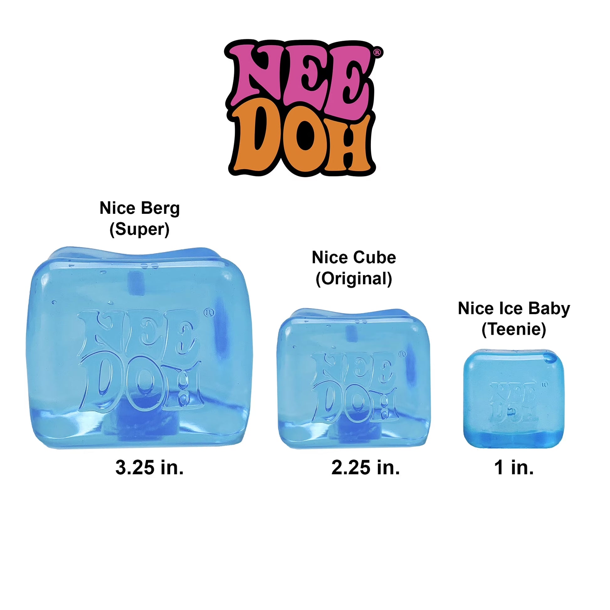 Nice Cube, Satisfying Square Shaped Sensory (1 Piece Random Color)