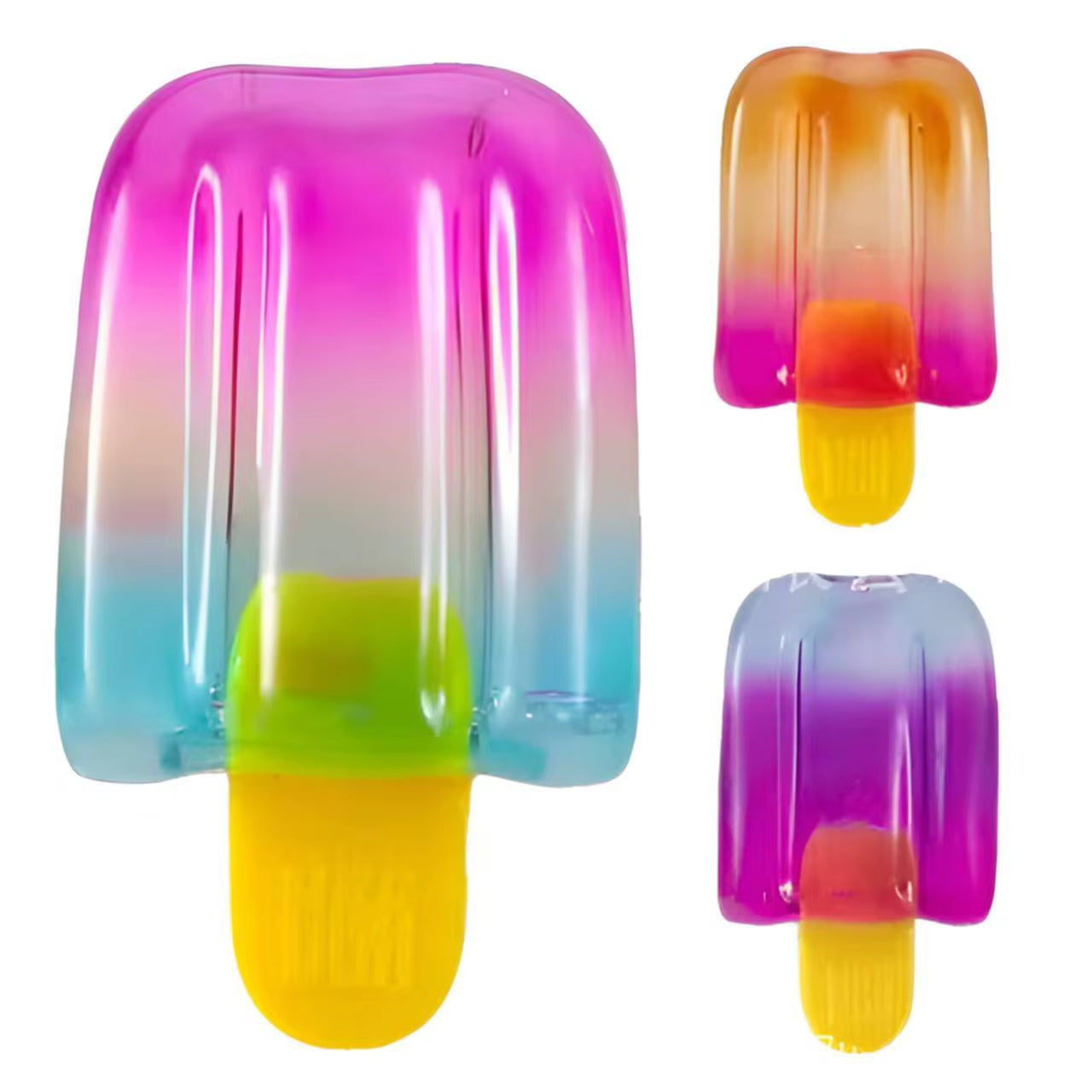 Glow in Dark Jellyfish Squishy Fidget Toy Imitation Needoh Style Rubber Jelly Squeeze Stress Relief Toy
