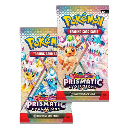 Scarlet and Violet 8.5 Prismatic Evolutions 2-Pack Blister