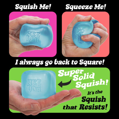 Nice Cube, Satisfying Square Shaped Sensory (1 Piece Random Color)