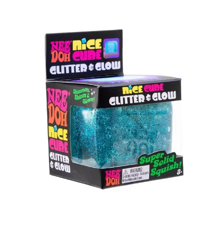 Glitter Cube, Cool Cat and Fuzz Ball. 1 Cube, 1 Cat,1 Fuzz Ball. Random Colors.
